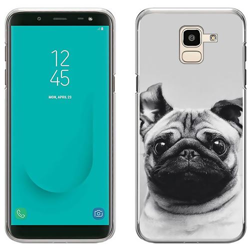 Coque pour Samsung Galaxy J6 -  Chien Carlin Oreilles