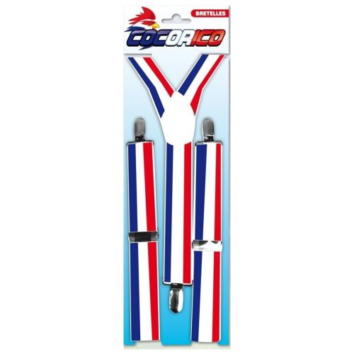 Bretelles Bleu Blanc Rouge