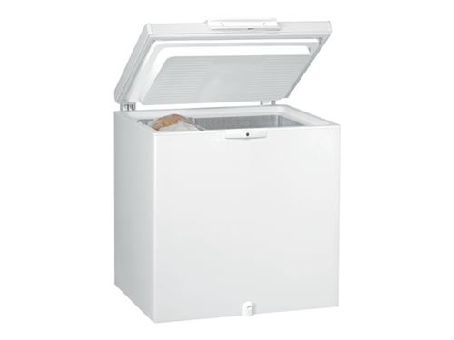 Whirlpool WHE 20112 - Coffre - pose libre - largeur : 80.6 cm - profondeur : 64.2 cm - hauteur : 86.5 cm - 166 litres - classe E - blanc
