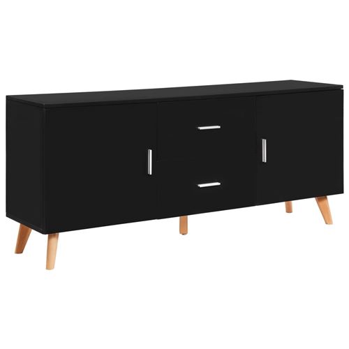 vidaXL Buffet Noir 160x40x70 cm MDF