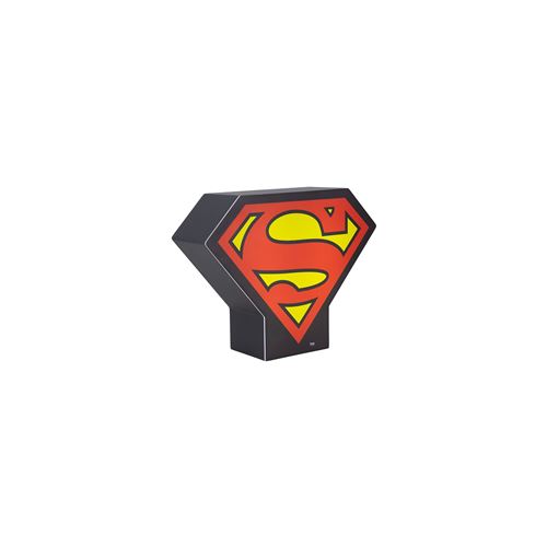 Non Communiqué Multicolore Lampe Superman Logo Dc 12 Cm