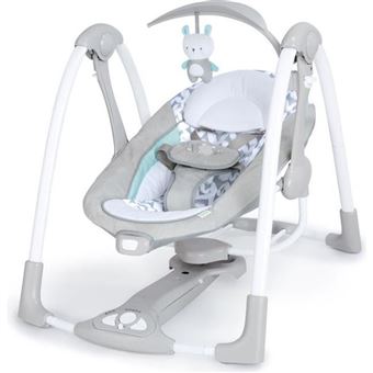 Ingenuity Balancelle Compacte Moteur Silencieux 12 Melodies Balancement Automatique Raylan Transat Et Balancelle Bebe Achat Prix Fnac