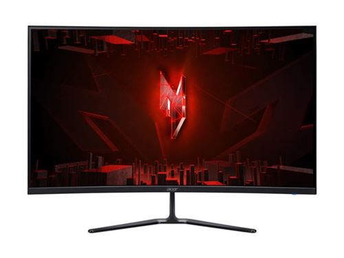 Acer Nitro ED320QR S3biipx - ED0 Series - écran LED - jeux - incurvé - 32" (31.5" visualisable) - 1920 x 1080 Full HD (1080p) @ 165 Hz - VA - 250 cd/m² - 1 ms - 2xHDMI, DisplayPort - haut-parleurs - noir