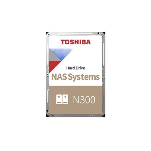 Toshiba N300 NAS - Disque dur - 4 To - interne - 3.5" - SATA 6Gb/s - 7200 tours/min - mémoire tampon : 256 Mo