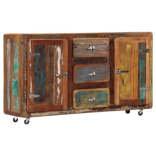 vidaXL Buffet 150 x 43 x 86 cm Bois de récupération massif