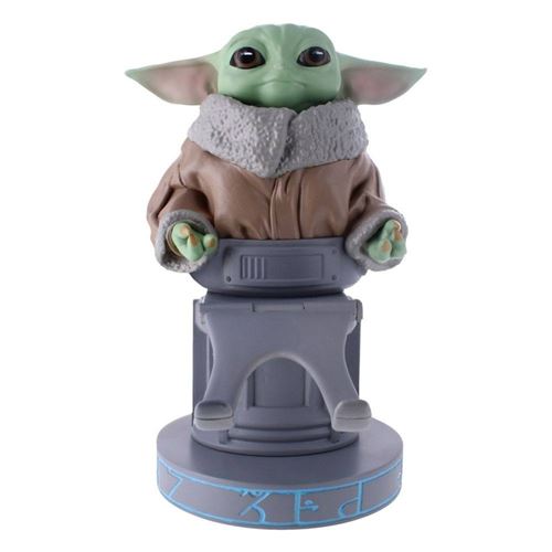 Exquisite Multicolore Star Wars The Mandalorian - Figurine Cable Guy Grogu 20 Cm