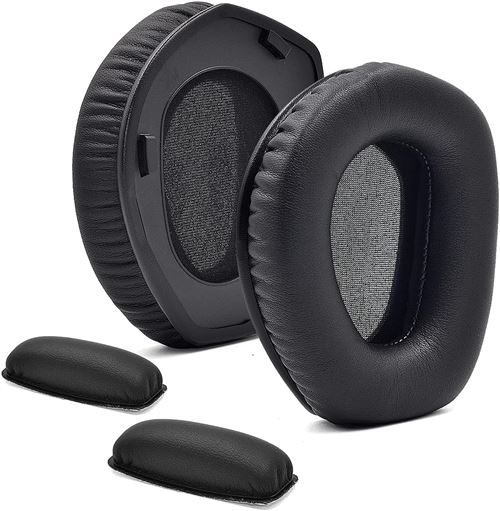 Non Communiqué Coussinets De Rechange Pour Sennheiser Hdr Rs165 Rs175 Rs185 Rs195 Coussin De Tête Et Coussinets D'oreille