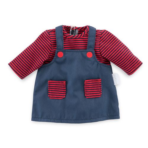 Robe Corolle Marinière pour poupon 36 cm