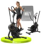 Hop-Sport Vélo elliptique HS-450B Dynamic, Roue d'inertie 8 kg, Résistance Magnétique 8 niveaux, Ordinateur d'entraînement, Charge max. 120 kg