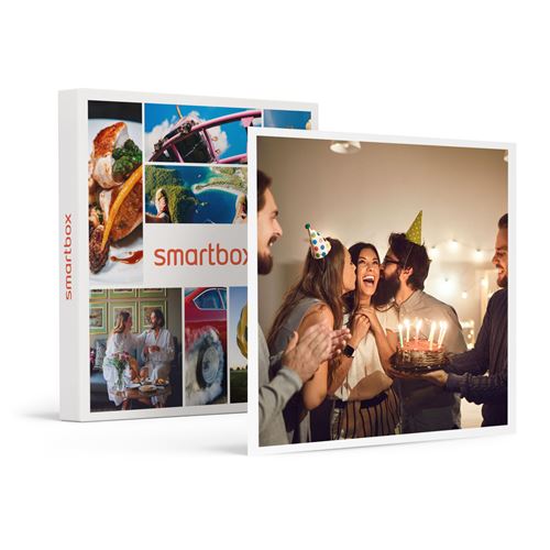 SMARTBOX - Coffret Cadeau Carte cadeau joyeux anniversaire - 30 €-Multi-thèmes