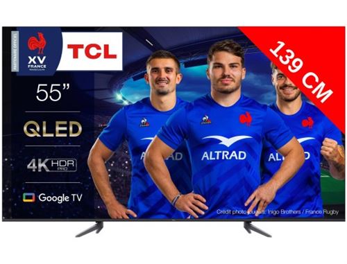 Tcl Tv Qled 4K 139 Cm Tv 4K Qled 55C649 Google Tv