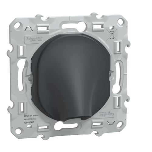 Schneider Electric - Sortie de câble Ovalis - 16A - Anthracite - Ø6-12 mm - Image 3