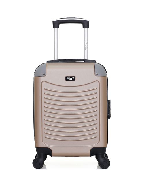 Non Communiqué Beige Wave Paris - Valise Cabine Xxs Congo 46 Cm 4 Roues