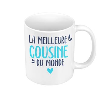 Fabulous Mug céramique La Meilleure Cousine du Monde - Tasse et Mugs ...