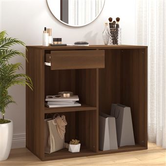 Caisson et casier de bureau vidaXL Armoire de dressing Blanc 80x40x65 cm  Bois d'ingénierie