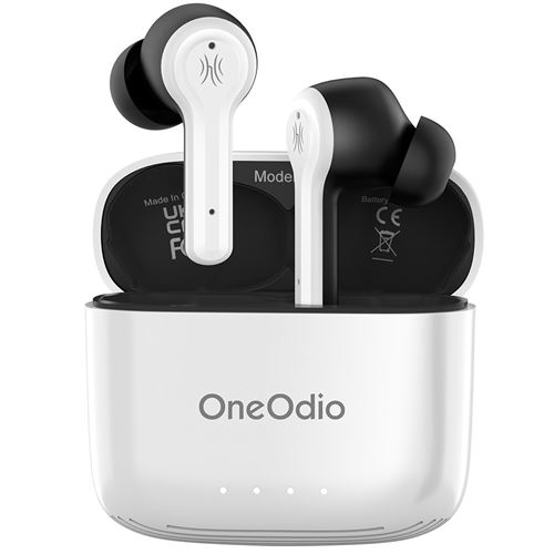 Ecouteurs bluetooth sans fil OneOdio F1 Blanc