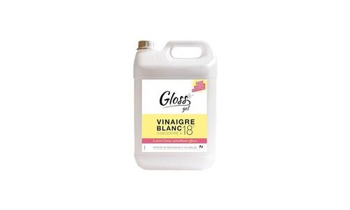 Gloss - Vinaigre blanc ménager - 18° - 5 Litres - Image 2