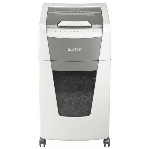 Leitz IQ Autofeed Office 300 Destructeur de documents destruction par particules 60 l Nombre de pages (max.): 300 Niveau de sécurité 4 Détruit également les
