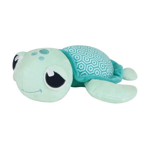 Non Communiqué Bleu Peluche Tortue Photoluminescente Jemini Luminou 25 Cm Sans Piles