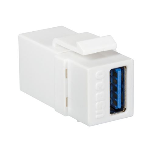 LogiLink Module Keystone USB 3.0, blanc
