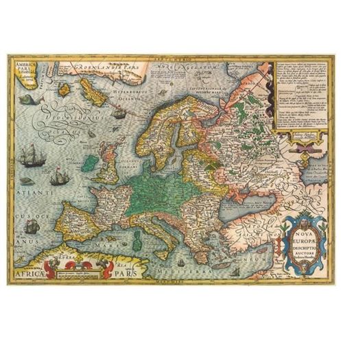 Non Communiqué Carte D'europe - Puzzle De 1000 Pièces