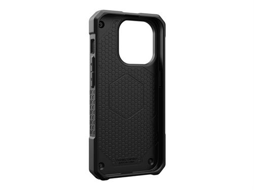 UAG Rugged Case for Apple iPhone 15 Pro [6.1in] - Monarch Pro Carbon Fiber - Coque de protection pour téléphone portable - robuste - compatibilité avec MagSafe - polycarbonate, caoutchouc - fibre de carbone - pour Apple iPhone 15 Pro