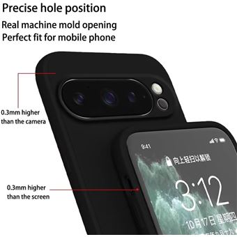 Coque En Silicone Noir Pour Realme 9i 5G / 10 5G - Marque Little Boutik - Neuf Sous Blister