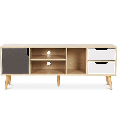 Meuble de TV buffet style scandinave Haley - Bois