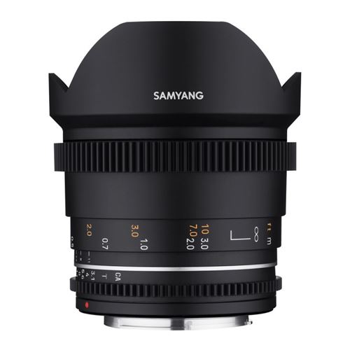 Samyang objectif vidéo vdslr 14mm t3.1 mk2 canon ef