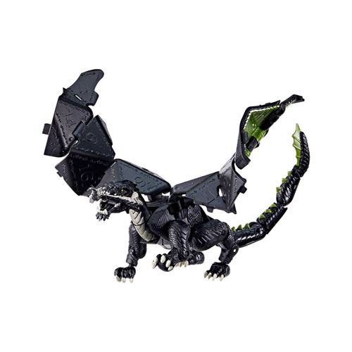 Hasbro - Dungeons & Dragons Honor Among Thieves D&D Dicelings - F5212 - Figurine articulée et Convertible - Dragon Noir Rakor