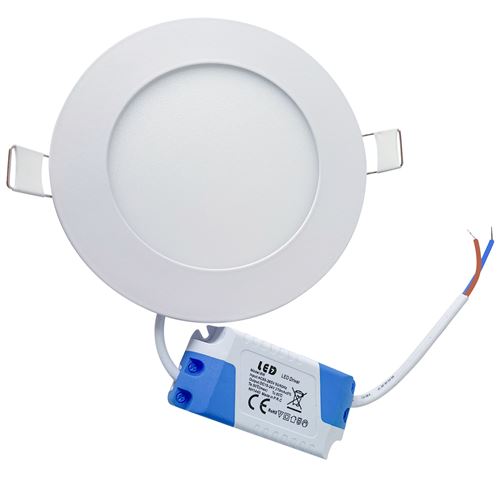 Spot Encastrable Led Downlight Panel Extra-plat 5w Blanc Chaud 3200k