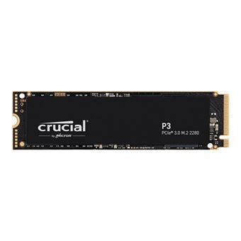 Crucial P3 - SSD - 500 Go - interne - M.2 2280 - PCIe 3.0 (NVMe)