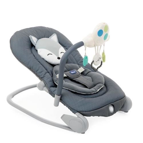 Chicco rocking chair Relax Balloon Foxy 47 x 62 cm gris aluminium