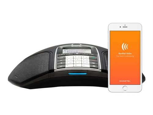 Konftel 300IPx - Téléphone VoIP de conférence - SIP v2 - Noir réglisse - pour Konftel C50300IPx Hybrid