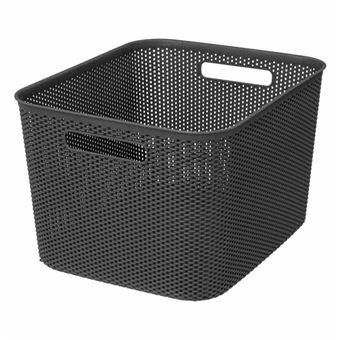 Panier à linge rétractable 40L - Five Simply Smart - Plastique/Polypropylène - Gris - Gamm vert Panier à linge rétractable 40L - Five Simply Smart - Plastique/Polypropylène - Gris - Gamm vert
