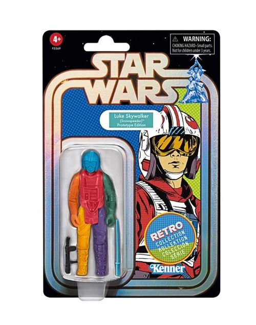 Non Communiqué Multicolore Figurine Retro Collection - Star Wars - Luke Skywalker (Snowspeeder)