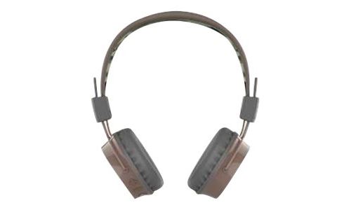 Thomson WHP8650NGB Teens'n UP - Écouteurs avec micro - sur-oreille - Bluetooth - sans fil - brun