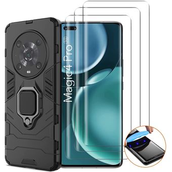 Coque Silicone Renforcée Transparente Pour Honor Magic4 Pro - Protection Anti-chocs, Neuve