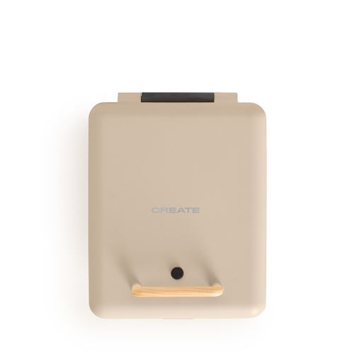 CREATE Stone Studio - Appareil &Agrave; Croque-monsieur, Grill Et Gaufrier &Agrave; Plaques Interchangeables