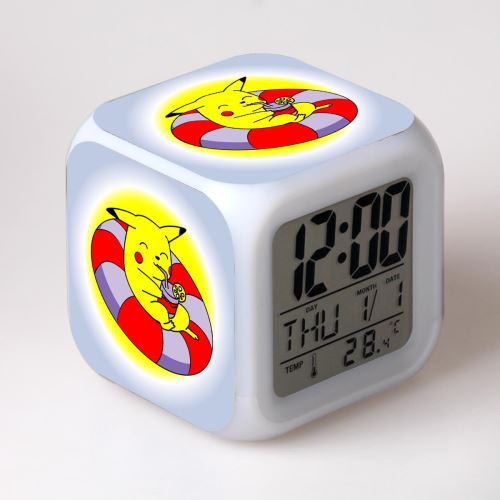 Stack Réveil Enfant Led Multifonctionnel Coloré - Pokemon Go #35 - Image 2