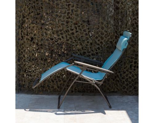 Transat Relax Futura Lafuma Seigle Mobilier De Jardin Achat Prix Fnac