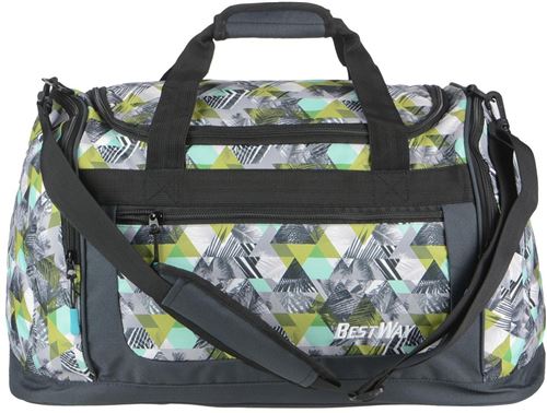 Bestway sac de sport gris / blanc 40,5 litres