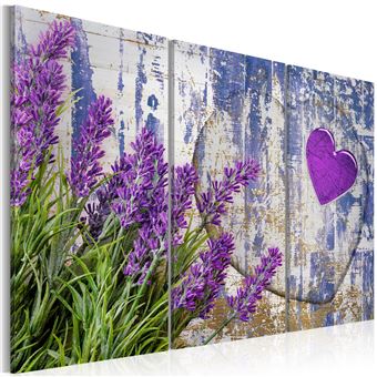 Tableau Amour de lavande-Taille L 60 x H 40 cm - 1
