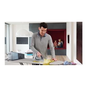 Braun CareStyle 7 IS 7044 - Centrale vapeur avec fermeture automatique - semelle : Eloxal 3D - 2400 Watt - gris charbon