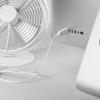 Ventilateur de table Stadlerform Tim Rouge