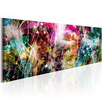 Tableau Imprimé "Magical Kaleidoscope" 50 x 150 cm - 1