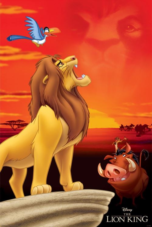 The Lion King Maxi Poster 61 x 91,5 cm King of Pride Rock