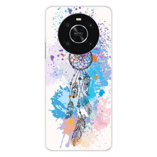 Coque en silicone imprimée compatible Huawei Honor X9 4G Dreamcatcher Color