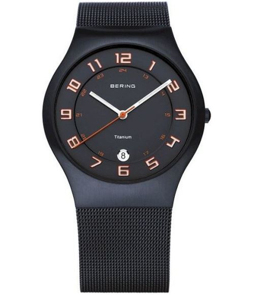 Bering Montre Homme, Mixte 11937-393 Bleu