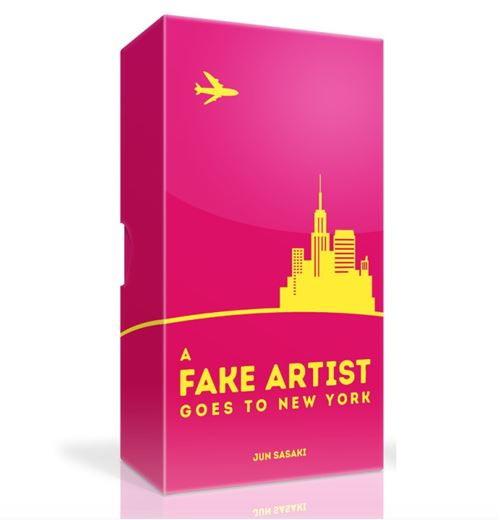 Non Communiqué Rose A Fake Artist Go To New York - Jeu De Societe